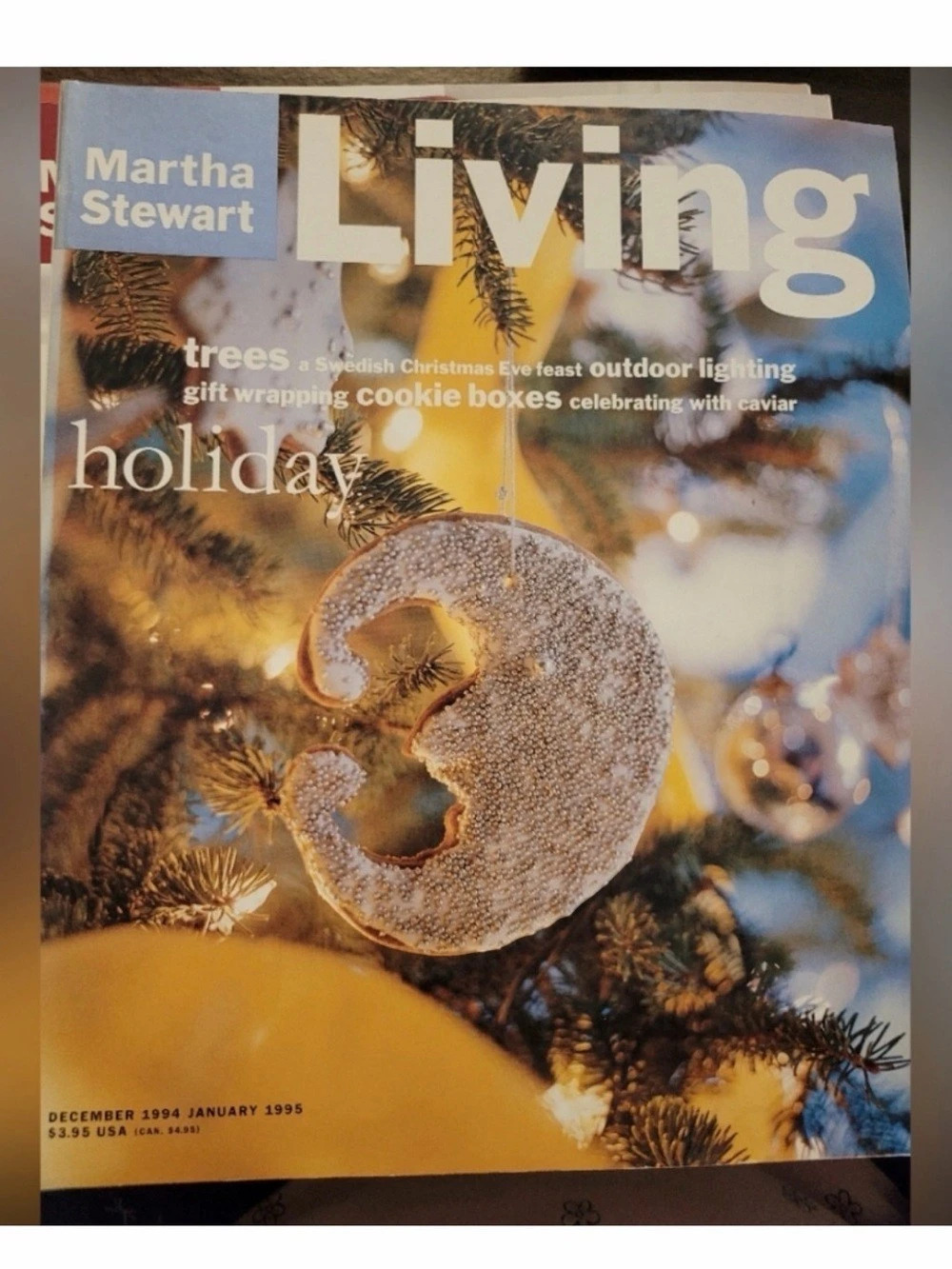 Martha Stewart Living Magazine Lot Holiday Vintage Issues [5 magazines]